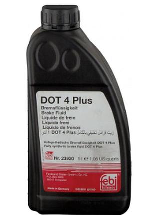 Рідина гальмівна dot 4 plus 1 л febi