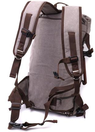Рюкзак-трансформер у стилі мілітарі зі щільного текстилю vinta...2 фото