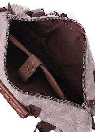 Рюкзак-трансформер у стилі мілітарі зі щільного текстилю vinta...4 фото