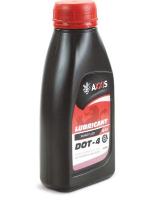 Рідина гальмівна dot4 350ml axxis