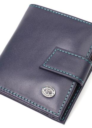 Компактний жіночий гаманець із натуральної шкіри st leather 19...