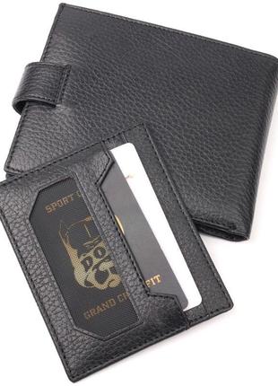 Класичний чоловічий гаманець із натуральної шкіри karya 21066 ...5 фото