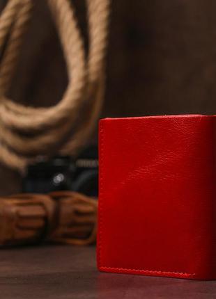 Практичне жіноче портмоне shvigel 16503 червоний7 фото