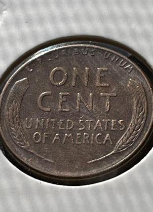 Монета сша 1 цент, 1956 року7 фото