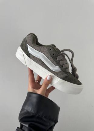 Мужские кроссовки vans knu platform grey