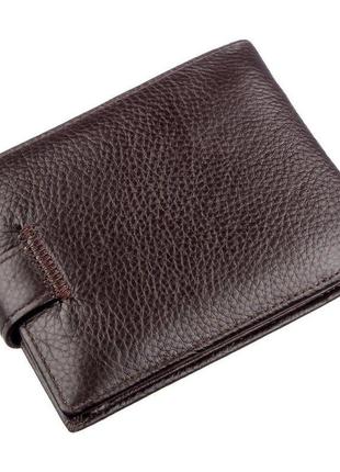 Чоловічий гаманець boston 18819 коричневий, коричневий2 фото