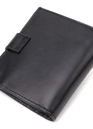 Модний чоловічий гаманець із натуральної гладкої шкіри canpell...2 фото