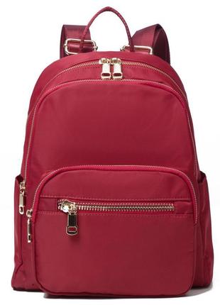 Рюкзак жіночий нейлоновий vintage 14862 червоний, червоний