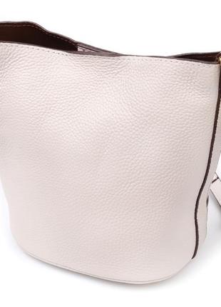 Компактна жіноча сумка з автономною косметичкою всередині з на...2 фото