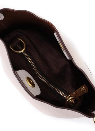 Компактна жіноча сумка з автономною косметичкою всередині з на...4 фото