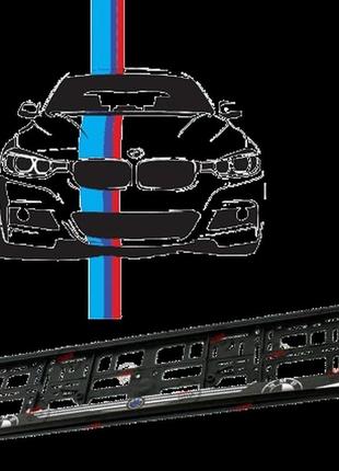 Рамка под номер книжка  "bmw"  avtovin пара