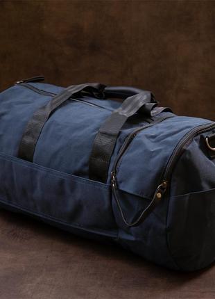 Спортивна сумка текстильна vintage 20644 синя