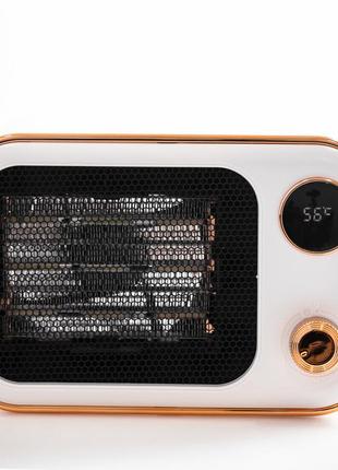 Тепловентилятор smartx 1200w white обігрівач електричний білий