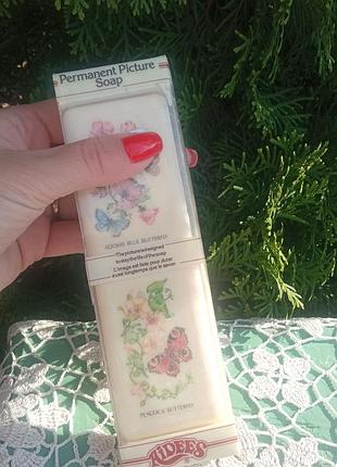 Мыло винтаэное с перманентным рисунком.англия