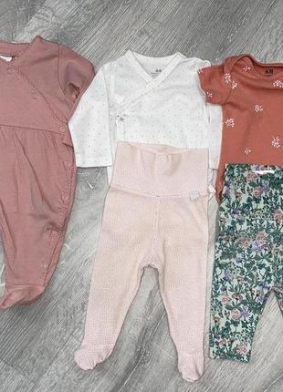 Комплект одежды h&m, 1-2мес