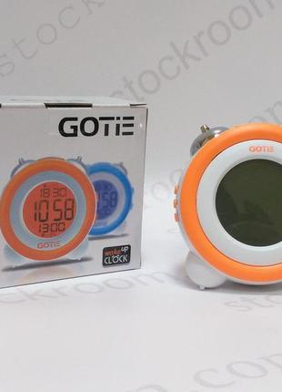 Годинник-будильник gotie gbe-200 y з цифровим дисплеєм2 фото