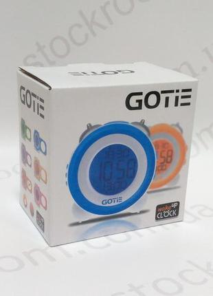 Годинник-будильник gotie gbe-200 y з цифровим дисплеєм6 фото