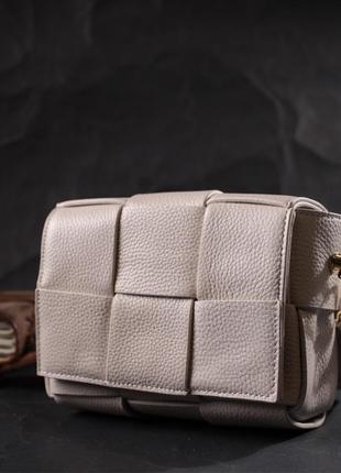 Вечірня жіноча сумка з палітурками з натуральної шкіри vintage...7 фото