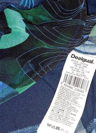 Шикарная блузка из коллекции desigual made in portugal, оригинал, молниеносная отправка9 фото