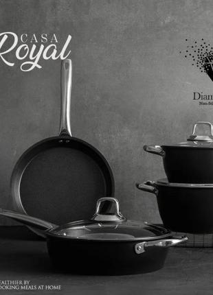 Набір посуду з антипригарним покриттям casa royal p-ukr 20100 ...