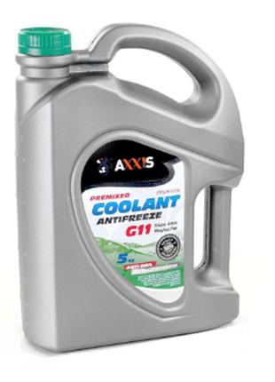 Антифриз green g11 coolant зелений 5 л. axxis