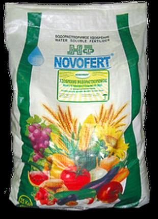 Добриво новоферт для хвойних і вічнозелених осінь 25 кг npk 4-...