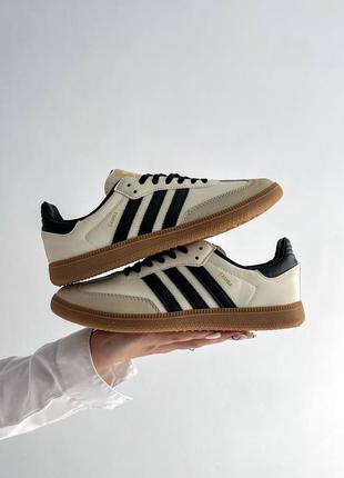 Кросівки adidas samba og cream white sand strata