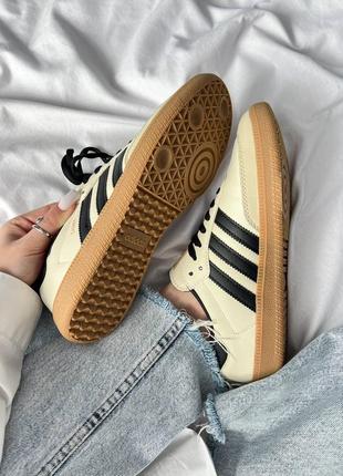 Кросівки adidas samba og cream white sand strata7 фото