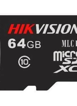 Карта пам'яті microsd hikvision sd hs-tf-l2/64g