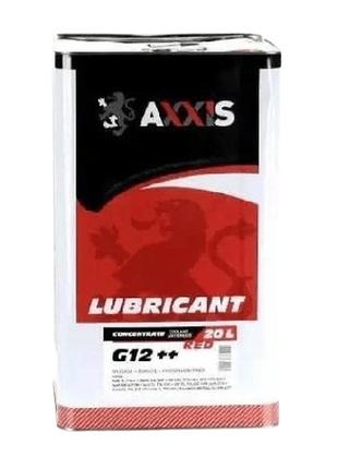 Антифриз red концентрат g12+ -80c 20л axxis