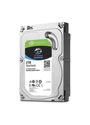 Жорсткий диск seagate 3.5 skyhawk hdd 2tb 5900rpm 64mb sataiii...