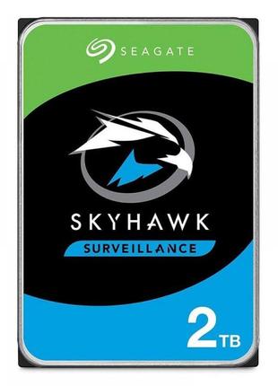 Жорсткий диск 2tb seagate skyhawk st2000vx015 3.5 sata iii