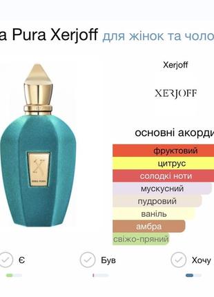 Erba pura xerjoff 100ml унісекс парфуми8 фото