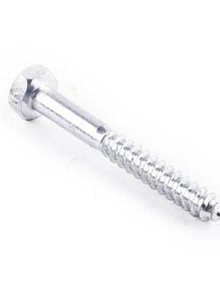 Шуруп для дерева із шестигранною головкою 8*80 din 571 цинк бі...