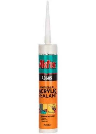 Акриловий герметик (білий) ac605 akfix