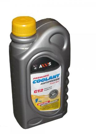 Антифриз yellow g12 coolant жовтий 1 л. axxis