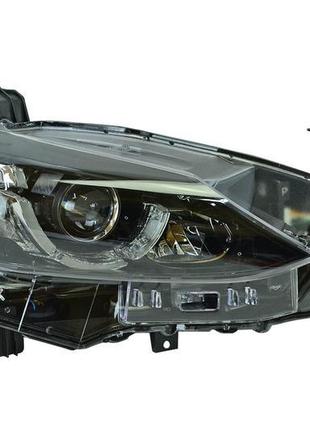 Фара mazda 6 gj (2015-2018) рестайлінг led лінзована дхо (led)...