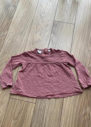 Кофточка zara з вишивкою