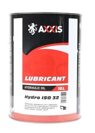Масло гидравлическое hydro iso 32 10л axxis