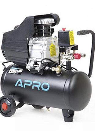 Компресор одноциліндровий 1,5квт 205 л/хв 8бар 24 л (2 крани) ...