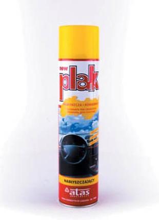 Поліроль для торпедо plak limone (лимон) 600 мл (аерозольний) ...