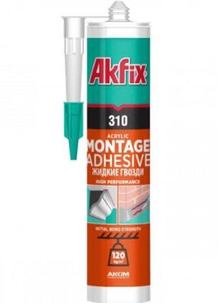 Рідкі цвяхи акрилові 310 (310 мл) akfix