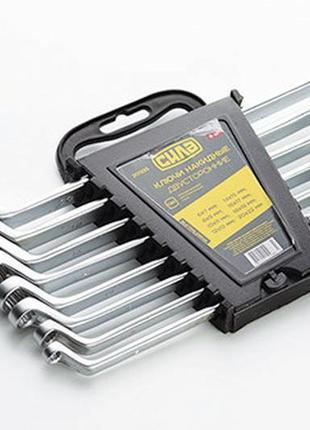 Набір ключів накидних двосторонніх crv 6x7, 8x9, 10x11, 12x13,...
