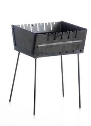 Мангал розкладний (кейс) товщина 2 мм на 6 шампурів із чохлом ...