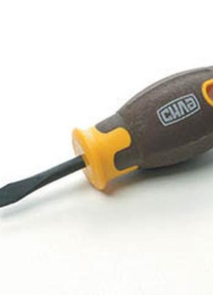 Викрутка шліфувальна композитна ручка crv sl5x38 мм (плоска) (...