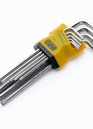 Набір торцевих ключів torx t10, t15, t20, t25, t27, t30, t40, ...