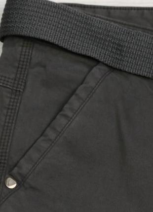 Джинси чоловічи зимові карго сірого кольору з накладними кишен...4 фото