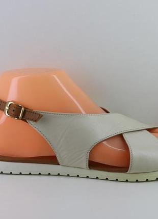 Сандалії жіночі літні молодіжні шкіряні розмір 36 за устілкою ...