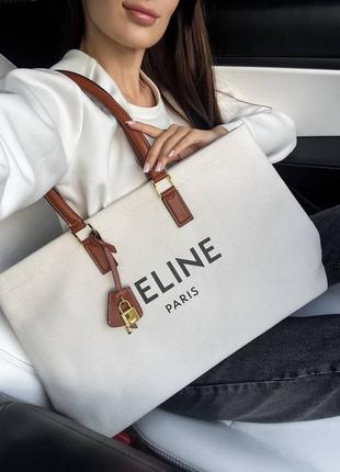 Сумка шопер в стилі celine2 фото