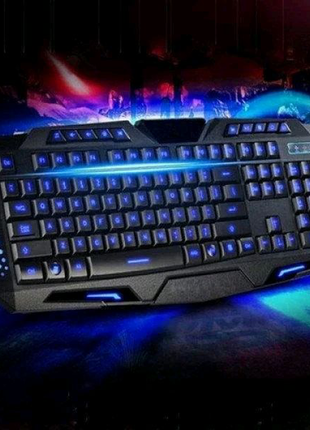 Клавіатура keyboard led m200 лід підсвітка2 фото